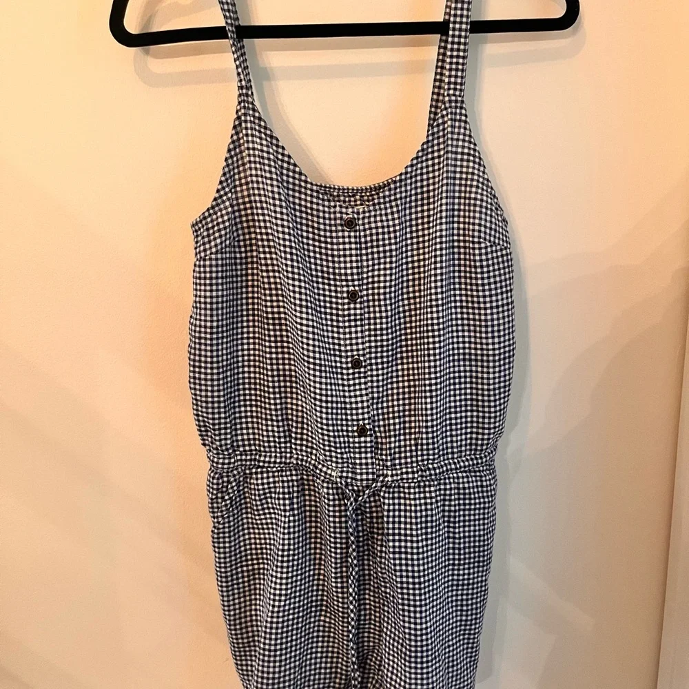 Old Navy Gingham Romper Size Small - Picture 5 of 5